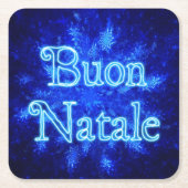 Buon Natale - Snowburst Kartonnen Onderzetters (Voorkant)