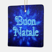 Buon Natale - Snowburst Keramisch Ornament (Links)