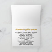 Buon natale - St. Francis Prayer in het Italiaans Feestdagen Kaart (Binnen)