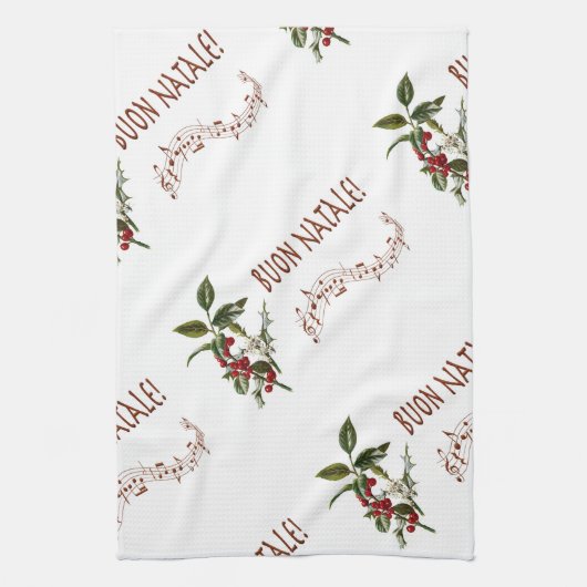 Buon Natale Theedoek (Verticaal)