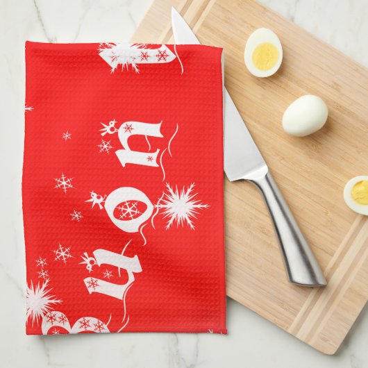 Buon Natale Theedoek (Quarter Fold)