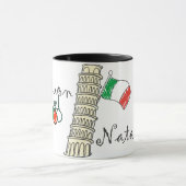 Buon Natale Tower van Pisa Mok (Midden)