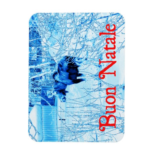 Buon Natale - Urban Moose Magneet (Verticaal)