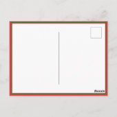 Buon Natale Waterverf Italiaans Kerstfeest Briefkaart (Achterkant)