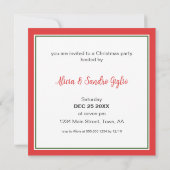 Buon Natale Waterverf Italiaans Kerstfeest Kaart (Achterkant)