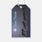 Buon Natale - Wolf Pack Cadeaulabel (Voorkant)