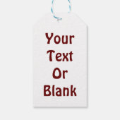 Buon Natale - Wolf Pack Cadeaulabel (Achterkant)