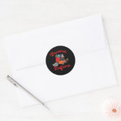 Buona Befana Italiaanse Epiphany Ronde Sticker (Envelop)