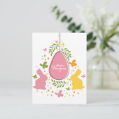 Buona Pasqua Feestdagenkaart (Staand voorkant)