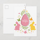 Buona Pasqua Feestdagenkaart (Voorkant / Achterkant)