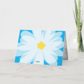 Buona Pasqua Happy Easter  bloemgroet Kaart (Achterkant)