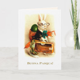 Buona Pasqua. IEaster Kaart in het Italiaans