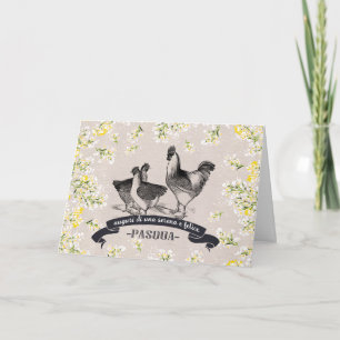 Buona Pasqua. Pasen Wenskaarten in het Italiaans Feestdagen Kaart