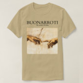 Buonarroti De creatie van Adam T-shirt (Design voorkant)