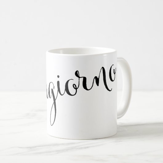 buongiorno Goedemorgen Italiaanse Mok (Voorkant rechts)