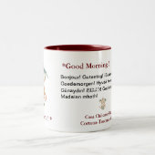 Buongiorno - Good Morning Mok met twee tongen (Center)