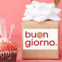 Buongiorno Italiaans Hallo met een Pizza!