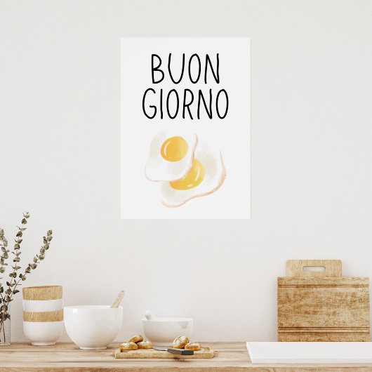 Buongiorno Poster (Keuken)