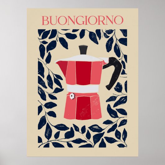 Buongiorno Poster (Voorkant)