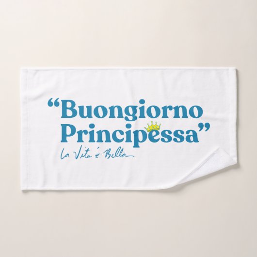 Buongiorno Principessa Bad Handdoek (Handdoek)