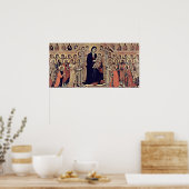 Buoninsegna - Angels met Madonna en kind Poster (Keuken)