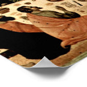 Buoninsegna - Het wassen van de Feet Last Supper Poster (Hoek)