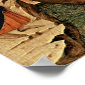 Buoninsegna - Roeping van apostles Peter en Andrew Poster (Hoek)