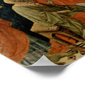 Buoninsegna - Twaalf jaar oude Jezus in tempel Poster (Hoek)