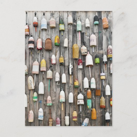 Buoy shack, Maine, Briefkaart (Voorkant)