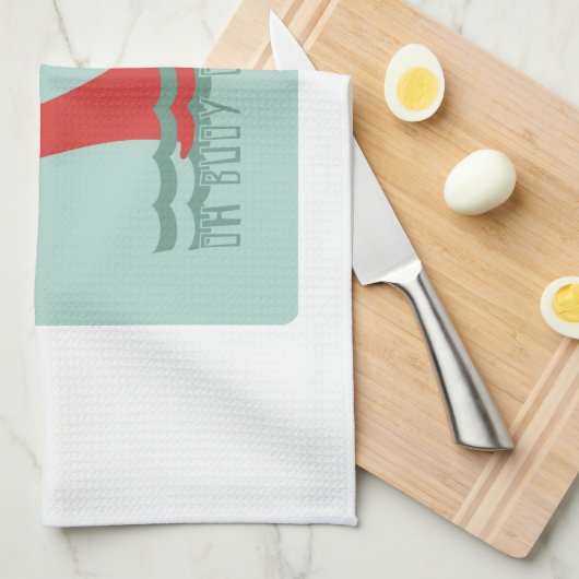 Buoy. Theedoek (Quarter Fold)