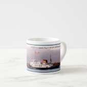 Buoy towing St. Clair River espresso mok (Voorkant rechts)