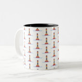 Buoy Tweekleurige Koffiemok (Voorkant links)