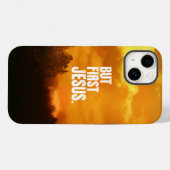 BUR EERSTE JESUS NATUUR OCHTEND ZONSONDERGANG Case-Mate iPhone CASE (Achterkant (horizontaal))