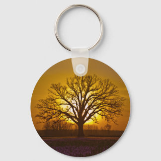 Bur Oak Sunset Sleutelhanger