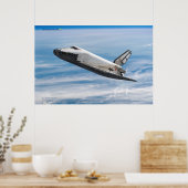 Buran: Legendary Soviet Shuttle in Flight Poster (Keuken)