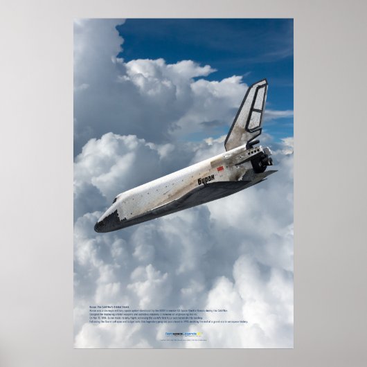 Buran: Poster van terugkeer door de wolken (Voorkant)