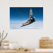 Buran-ruimtevliegtuig: Wolkendaling Poster (Keuken)