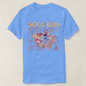 Buran Shuttle Energia Rocket T-shirt (Design voorkant)