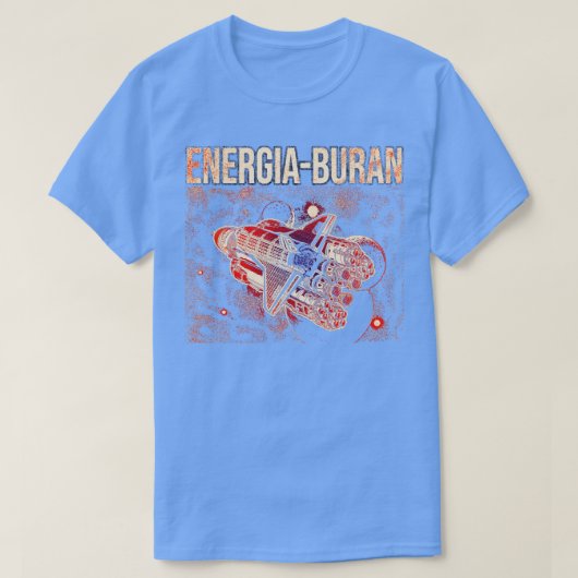 Buran Shuttle Energia Rocket T-shirt (Design voorkant)