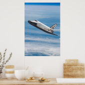 Buran Sovjet-ruimteveer atmosferische terugkeer Poster (Keuken)