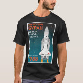Buran Sovjet Shuttle Orbiter (in het Russisch) (Re T-shirt (Voorkant)