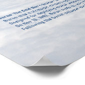 Buran Spaceplane: Cloud Descent Poster (Hoek)