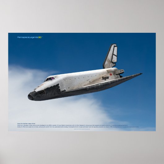 Buran: Terugkeer door de wolken Poster (Voorkant)