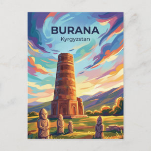 Burana Toren Kirgizië Briefkaart