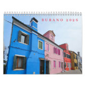 Burano 2026 calendar kalender (Hoes)