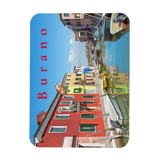 Burano. #4 magneet (Verticaal)