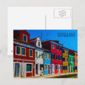 Burano-Briefkaart Briefkaart (Voorkant / Achterkant)