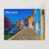 Burano-Briefkaart Briefkaart (Voorkant)