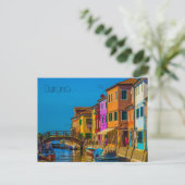 Burano-Briefkaart Briefkaart (Staand voorkant)