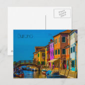 Burano-Briefkaart Briefkaart (Voorkant / Achterkant)